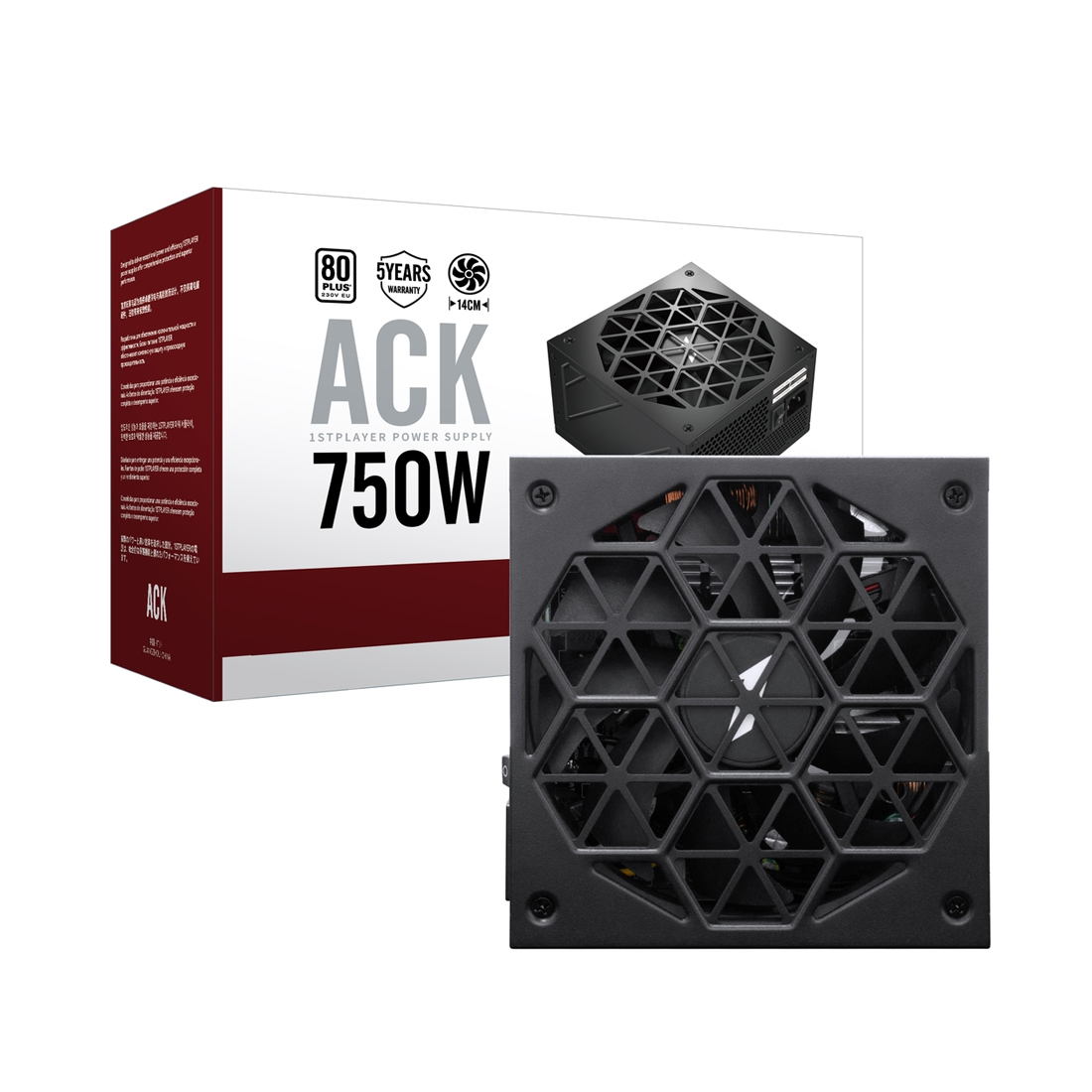 Блок питания 1STPLAYER HA 750W BA2 BK