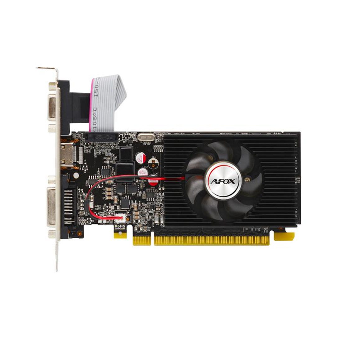 Видеокарта AFOX GT740 4GB D3 LP Single Fan (AF740-4096D3L3)