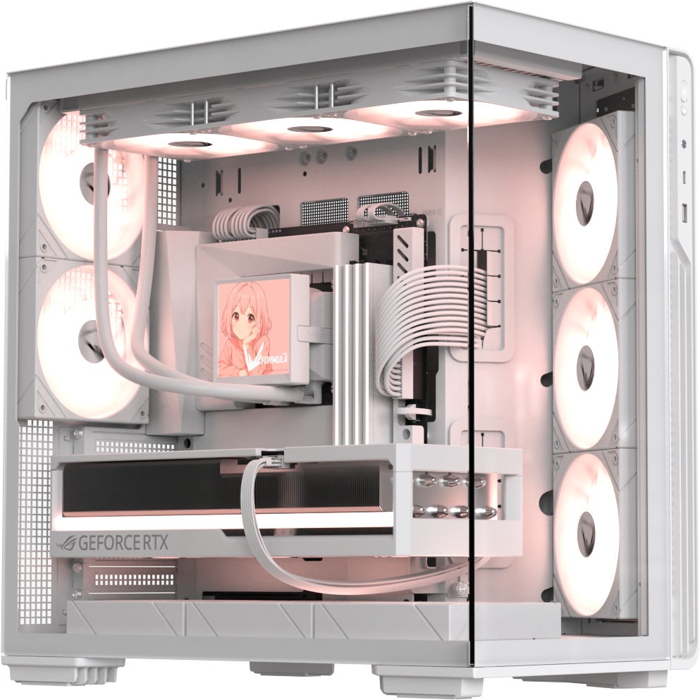 Компьютерный корпус Formula V Crystal Z7 PA White без Б/П
