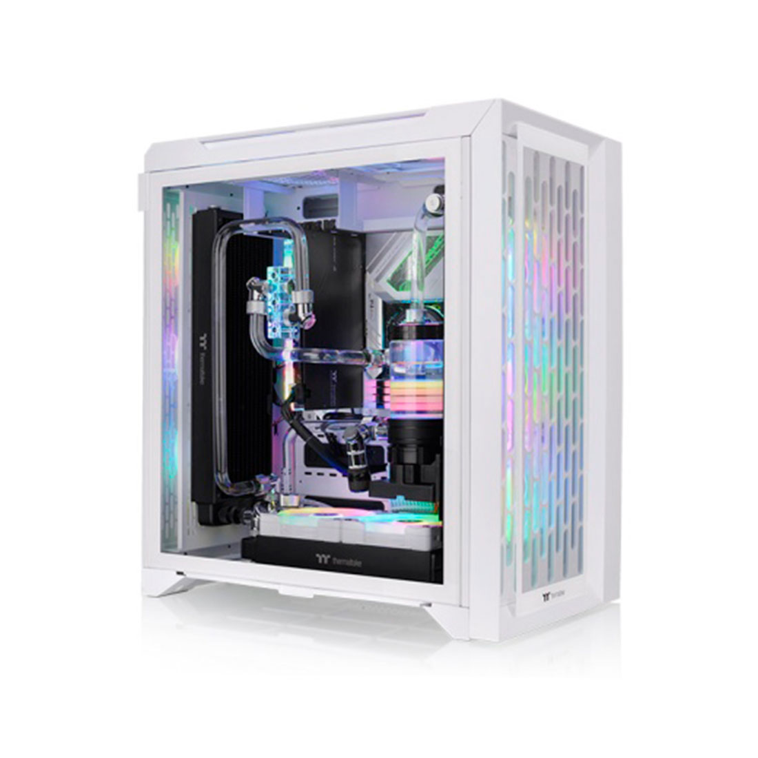 Компьютерный корпус Thermaltake The Tower 300 Turquoise без Б/П